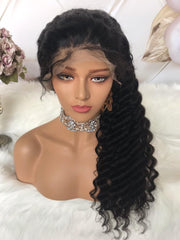 Glamorous Mane Full Lace Sleek Straight Wave Wig