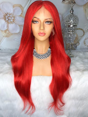 Glamorous Mane Full Lace Sleek Straight Wave Wig